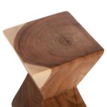 ΒΟΗΘΗΤΙΚΟ ΣΚΑΜΠΟ ANVIL HM9756 ΞΥΛΟ SUAR ΣΕ ΦΥΣΙΚΟ ΧΡΩΜΑ 30x30x46Yεκ. - Image 7