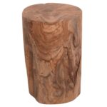 ΒΟΗΘΗΤΙΚΟ ΤΡΑΠΕΖΑΚΙ/ΣΚΑΜΠΟ TRONCO HM9374.21 ΞΥΛΟ TEAK--ΦΥΣΙΚΟ Φ30x45Υεκ.
