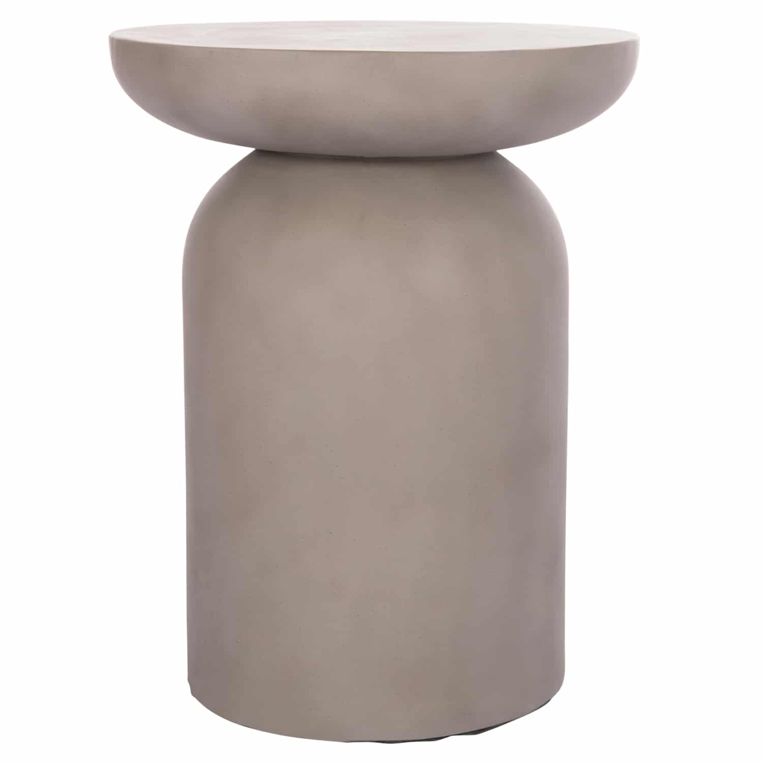 boithitiko-trapezi-fb91816003-fiber-ceme ΒΟΗΘΗΤΙΚΟ ΤΡΑΠΕΖΙ ANNA HM18160.03 FIBER CEMENT ΣΕ ΓΚΡΙ--Φ60x76Υεκ. - Image 1