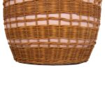 ΒΟΗΘΗΤΙΚΟ ΤΡΑΠΕΖΙ VILHENA HM18166 FIBER CEMENT ΡΟΖ-RATTAN ΦΥΣΙΚΟ Φ44.5x45Υεκ. - Image 5