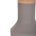 ΒΟΗΘΗΤΙΚΟ ΤΡΑΠΕΖΙ TRED(T) HM18169.03 FIBER CEMENT ΓΚΡΙ-ΦΥΣΙΚΟ RATTAN--Φ40x61Υεκ. - Image 9