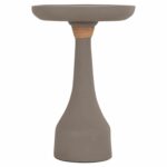 ΒΟΗΘΗΤΙΚΟ ΤΡΑΠΕΖΙ ΓΙΑ ΛΑΜΠΑΤΕΡ TORG HM18170.03 FIBER CEMENT ΓΚΡΙ Φ41x62Υεκ. - Image 3