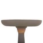 ΒΟΗΘΗΤΙΚΟ ΤΡΑΠΕΖΙ ΓΙΑ ΛΑΜΠΑΤΕΡ TORG HM18170.03 FIBER CEMENT ΓΚΡΙ Φ41x62Υεκ. - Image 4