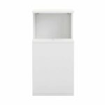 ΒΟΗΘΗΤΙΚΟ ΤΡΑΠΕΖΙ DAWN ΜΕΛΑΜΙΝΗΣ ΛΕΥΚΟ 35X29,5X60Yεκ.HM8880.11 - Image 6