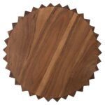 ΒΟΗΘΗΤΙΚΟ ΤΡΑΠΕΖΙ ΣΤΡΟΓΓΥΛΟ SEDGE HM9696 ΜΑΣΙΦ ΑΚΑΚΙΑ-ΦΥΣΙΚΟ ΧΡΩΜΑ Φ40x50Υεκ. - Image 9