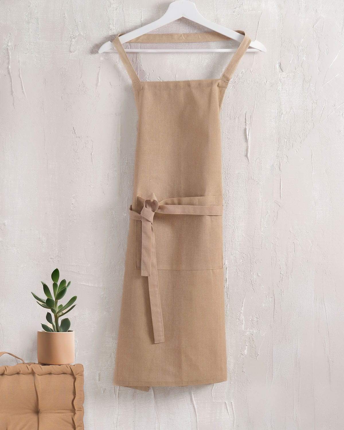 daily_apron_brown Ποδιά Κουζίνας Daily Καφέ Rythmos - Image 1