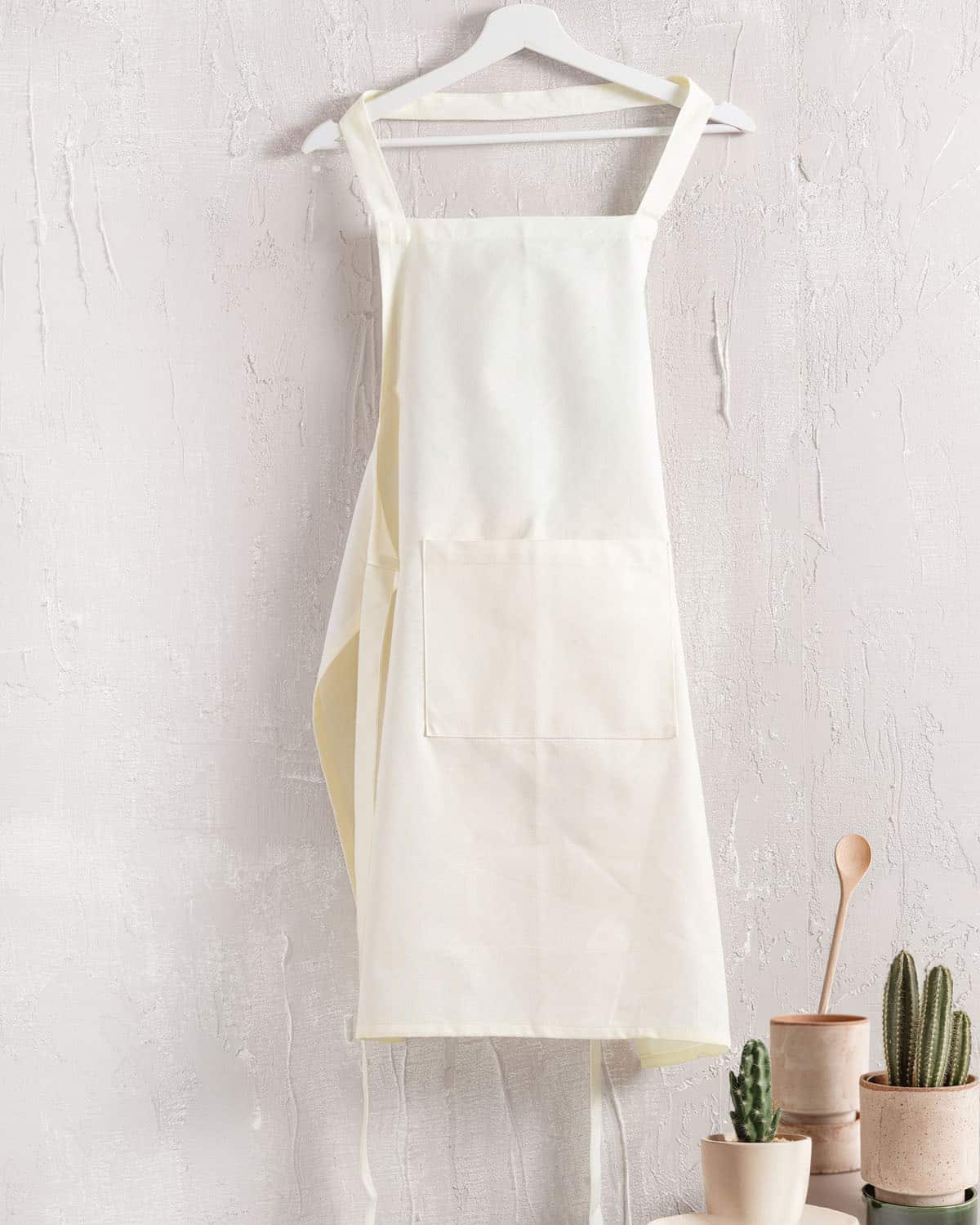 daily_apron_ecru Ποδιά Κουζίνας Daily εκρού Rythmos - Image 1