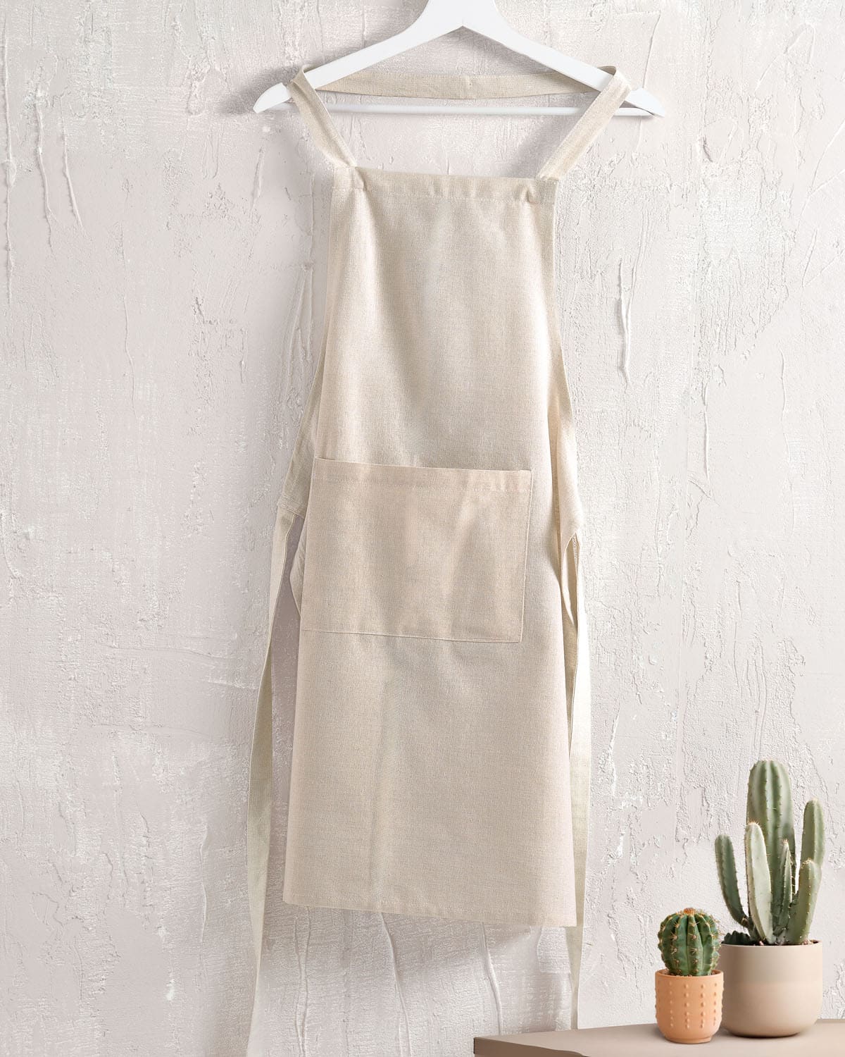 daily_apron_gbeige Ποδιά Κουζίνας Daily Μπέζ Rythmos - Image 1