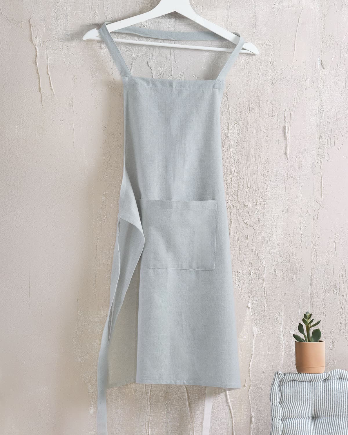 daily_apron_gray2 Ποδιά Κουζίνας Daily Γκρί Rythmos - Image 1