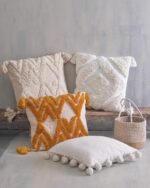 Μαξιλάρι Καναπέ Amba Κεραμιδί 45x45εκ. Rythmos - Image 2