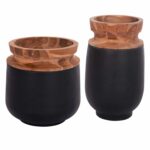 ΔΙΑΚΟΣΜΗΤΙΚΑ ΒΑΖΑ ΔΑΠΕΔΟΥ 2ΤΜΧ LINTER HM21140.01 FIBER CEMENT ΜΑΥΡΟ-ΞΥΛΟ ΤΕΑΚ 47Υ & 60Υεκ