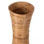 ΔΙΑΚΟΣΜΗΤΙΚΟ ΒΑΖΟ ΔΑΠΕΔΟΥ HM7852 RATTAN ΣΕ ΦΥΣΙΚΟ Φ30x100Yεκ. - Image 5