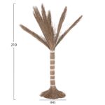 ΔΙΑΚΟΣΜΗΤΙΚΟ ΔΕΝΤΡΟ TROPIC HM4325 τ.ΦΟΙΝΙΚΑ ΑΠΟ MENDONG GRASS 210Yεκ. - Image 2