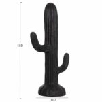 ΔΙΑΚΟΣΜΗΤΙΚΟΣ ΚΑΚΤΟΣ ΔΑΠΕΔΟΥ CACTUS HM4386.01L ΓΥΨΟΣ ΣΕ ΜΑΥΡΟ 63x37x150Υεκ. - Image 2