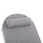 ΕΠΑΓΓΕΛΜ. ΞΑΠΛΩΣΤΡΑ MALLOW HM10715.01 ΛΕΥΚΟ ΑΛΟΥΜ.& ΓΚΡΙ ΜΑΞΙΛΑΡΙ 198x71x40,5-103Υεκ. - Image 7