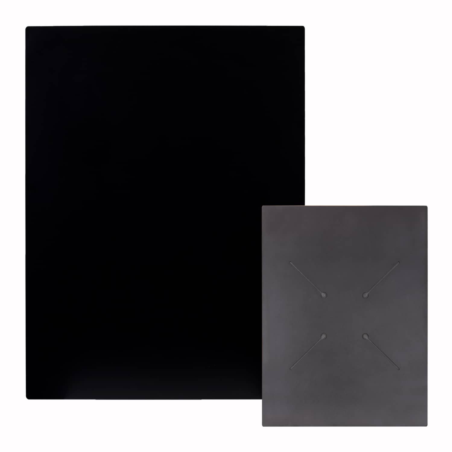 epifaneia-trapezioy-hpl-orthogonia-fb963 ΕΠΙΦΑΝΕΙΑ ΤΡΑΠΕΖΙΟΥ HPL ΟΡΘΟΓΩΝΙΑ HM6350.21 ΜΑΥΡΟ 60x80εκ. - Image 1