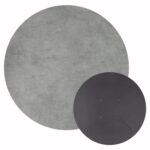 ΕΠΙΦΑΝΕΙΑ ΤΡΑΠΕΖΙΟΥ HPL ΣΤΡΟΓΓΥΛΗ HM5842.32 CEMENT Φ70εκ.
