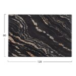 ΕΠΙΦΑΝΕΙΑ ΤΡΑΠΕΖΙΟΥ WERZALIT 120Χ80Χ3.5εκ. BLACK GOLD MARBLE HM5630.15 - Image 2