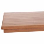 ΕΠΙΦΑΝΕΙΑ ΤΡΑΠΕΖΙΟΥ ΟΡΘΟΓΩΝΙΑ HM18138 ΞΥΛΟ TEAK--ΦΥΣΙΚΟ 120x80x4(πάχος)εκ. - Image 7
