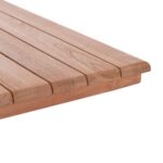 ΕΠΙΦΑΝΕΙΑ ΤΡΑΠΕΖΙΟΥ ΤΕΤΡΑΓΩΝΗ HM18135 ΞΥΛΟ TEAK--ΦΥΣΙΚΟ 60x60x4(πάχος)εκ. - Image 6