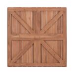 ΕΠΙΦΑΝΕΙΑ ΤΡΑΠΕΖΙΟΥ ΤΕΤΡΑΓΩΝΗ HM18135 ΞΥΛΟ TEAK--ΦΥΣΙΚΟ 60x60x4(πάχος)εκ. - Image 8