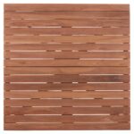ΕΠΙΦΑΝΕΙΑ ΤΡΑΠΕΖΙΟΥ ΤΕΤΡΑΓΩΝΗ HM18137 ΞΥΛΟ TEAK--ΦΥΣΙΚΟ 80x80x4(πάχος)εκ. - Image 3