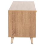 ΕΠΙΠΛΟ ΤΗΛΕΟΡΑΣΗΣ RILLION HM9879 ΜΕΛΑΜΙΝΗ ΣΕ SONAMA 120x40x50Yεκ - Image 4
