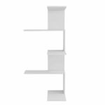 ΕΠΙΤΟΙΧΙΑ ΡΑΦΙΕΡΑ RORY HM8931.11 ΜΕΛΑΜΙΝΗ ΣΕ ΛΕΥΚΟ 22x51,5x109Υ εκ. - Image 4