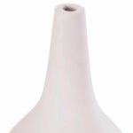 ΕΠΙΤΡΑΠΕΖΙΟ ΔΙΑΚΟΣΜΗΤΙΚΟ ΒΑΖΟ DENI HM4663.02L FIBER CEMENT ΣΕ ΛΕΥΚΟ--Φ26x39Υεκ - Image 7