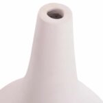 ΕΠΙΤΡΑΠΕΖΙΟ ΔΙΑΚΟΣΜΗΤΙΚΟ ΒΑΖΟ DENI HM4663.02L FIBER CEMENT ΣΕ ΛΕΥΚΟ--Φ26x39Υεκ - Image 8