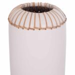 ΕΠΙΤΡΑΠΕΖΙΟ ΔΙΑΚΟΣΜΗΤΙΚΟ ΒΑΖΟ LENNOX HM4675.02S TΕΡΑΚΟΤΑ ΣΕ ΛΕΥΚΟ--Φ18x33Υεκ. - Image 4