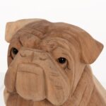 ΕΠΙΤΡΑΠΕΖΙΟ ΔΙΑΚΟΣΜΗΤΙΚΟ DOZER BULLDOG ΞΥΛΟ SUAR ΣΕ ΦΥΣΙΚΟ ΧΡΩΜΑ HM7925 18x14x20Y εκ. - Image 7