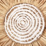 ΕΠΙΤΡΑΠΕΖΙΟ ΔΙΑΚΟΣΜΗΤΙΚΟ HM4224 ΙΝΕΣ RAFFIA ΣΕ ΦΥΣΙΚΟ-ΜΑΥΡΗ ΞΥΛΙΝΗ ΒΑΣΗ 18x9x43Υεκ. - Image 5