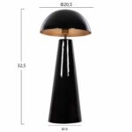 ΕΠΙΤΡΑΠΕΖΙΟ ΦΩΤΙΣΤΙΚΟ SMUSH HM4258.04 ΜΕΤΑΛΛΟ ΣΕ ΜΑΥΡΟ-ΡΥΘΜΙΖΟΜΕΝΟ ΚΑΠΕΛΟ Φ32,5x69Υεκ. - Image 2