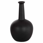 ΕΠΙΤΡΑΠΕΖΙΟ ΚΕΡΑΜΙΚΟ ΔΙΑΚΟΣΜΗΤΙΚΟ ELENDIL HM4593.02 ΜΑΥΡΟ ΜΑΤ 14,5x25Υεκ