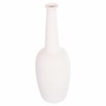 ΕΠΙΤΡΑΠΕΖΙΟ ΚΕΡΑΜΙΚΟ ΔΙΑΚΟΣΜΗΤΙΚΟ ELENDIL HM4592.01 ΥΠΟΛΕΥΚΟ ΚΡΥΣΤΑΛΛΙΚΟ Φ10x30Υ εκ