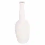 ΕΠΙΤΡΑΠΕΖΙΟ ΚΕΡΑΜΙΚΟ ΔΙΑΚΟΣΜΗΤΙΚΟ ELENDIL HM4592.01 ΥΠΟΛΕΥΚΟ ΚΡΥΣΤΑΛΛΙΚΟ Φ10x30Υ εκ