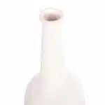 ΕΠΙΤΡΑΠΕΖΙΟ ΚΕΡΑΜΙΚΟ ΔΙΑΚΟΣΜΗΤΙΚΟ ELENDIL HM4592.01 ΥΠΟΛΕΥΚΟ ΚΡΥΣΤΑΛΛΙΚΟ Φ10x30Υ εκ - Image 5