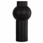 ΕΠΙΤΡΑΠΕΖΙΟ ΚΕΡΑΜΙΚΟ ΔΙΑΚΟΣΜΗΤΙΚΟ SCEPTER HM4605.02 ΜΑΥΡΟ ΜΑΤ Φ15x30Υ εκ. - Image 3