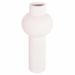 ΕΠΙΤΡΑΠΕΖΙΟ ΚΕΡΑΜΙΚΟ ΔΙΑΚΟΣΜΗΤΙΚΟ SCEPTER HM4604.01 ΥΠΟΛΕΥΚΟ ΚΡΥΣΤΑΛΛΙΚΟ Φ17x39Υεκ