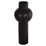 ΕΠΙΤΡΑΠΕΖΙΟ ΚΕΡΑΜΙΚΟ ΔΙΑΚΟΣΜΗΤΙΚΟ SCEPTER HM4604.02 ΜΑΥΡΟ ΜΑΤ Φ17x39Υεκ