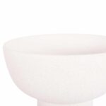 ΕΠΙΤΡΑΠΕΖΙΟ ΚΕΡΑΜΙΚΟ ΔΙΑΚΟΣΜΗΤΙΚΟ ELENDIL HM4602.01 ΥΠΟΛΕΥΚΟ ΚΡΥΣΤΑΛΛΙΚΟ Φ23x32Υ εκ. - Image 5