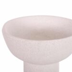 ΕΠΙΤΡΑΠΕΖΙΟ ΚΕΡΑΜΙΚΟ ΔΙΑΚΟΣΜΗΤΙΚΟ ELENDIL HM4603.01 ΥΠΟΛΕΥΚΟ ΚΡΥΣΤΑΛΛΙΚΟ Φ20x26,5Υεκ - Image 6