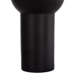 ΕΠΙΤΡΑΠΕΖΙΟ ΚΕΡΑΜΙΚΟ ΔΙΑΚΟΣΜΗΤΙΚΟ SCEPTER HM4605.02 ΜΑΥΡΟ ΜΑΤ Φ15x30Υ εκ. - Image 6