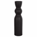 ΕΠΙΤΡΑΠΕΖΙΟ ΚΕΡΑΜΙΚΟ ΔΙΑΚΟΣΜΗΤΙΚΟ SCEPTER HM4614.02 ΜΑΥΡΟ ΜΑΤ Φ8x35Υ εκ. - Image 3