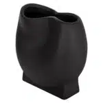 ΕΠΙΤΡΑΠΕΖΙΟ ΚΕΡΑΜΙΚΟ ΔΙΑΚΟΣΜΗΤΙΚΟ GLAΖΕ HM4610.02 ΜΑΥΡΟ ΜΑΤ 26x14x25Υεκ - Image 4