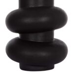 ΕΠΙΤΡΑΠΕΖΙΟ ΚΕΡΑΜΙΚΟ ΔΙΑΚΟΣΜΗΤΙΚΟ ROOK HM4627.02 ΜΑΥΡΟ ΜΑΤ Φ16x25,5Υεκ - Image 6