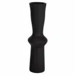 ΕΠΙΤΡΑΠΕΖΙΟ ΚΕΡΑΜΙΚΟ ΔΙΑΚΟΣΜΗΤΙΚΟ SCEPTER HM4637.02 ΜΑΥΡΟ ΜΑΤ Φ14x50Υεκ