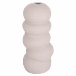 ΕΠΙΤΡΑΠΕΖΙΟ ΚΕΡΑΜΙΚΟ ΔΙΑΚΟΣΜΗΤΙΚΟ ROOK HM4630.03 ΓΚΡΙ ΜΑΤ Φ12x30Υ εκ.