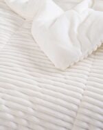Κουβερτοπάπλωμα Παιδικό Μονό 160×220 Etoile Λευκό 810gr Rythmos - Image 2